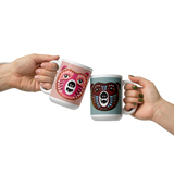 Bears Everywheres White glossy mug