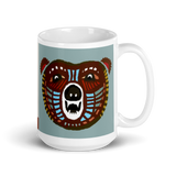 Bears Everywheres White glossy mug