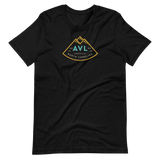 Dark asheville t-shirt with AVL logo. So unbelievably cool.