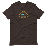 Dark asheville t-shirt with AVL logo. So unbelievably cool.