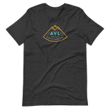 Dark asheville t-shirt with AVL logo. So unbelievably cool.
