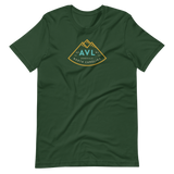 Green asheville t-shirt with AVL logo. So unbelievably cool.