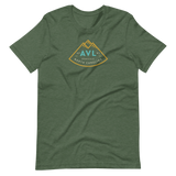 Green asheville t-shirt with AVL logo. So unbelievably cool.