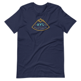 Dark asheville t-shirt with AVL logo. So unbelievably cool.
