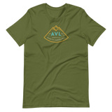 Green asheville t-shirt with AVL logo. So unbelievably cool.