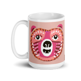 Bears Everywheres White glossy mug